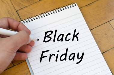 Siyah Cuma konsept dizüstü