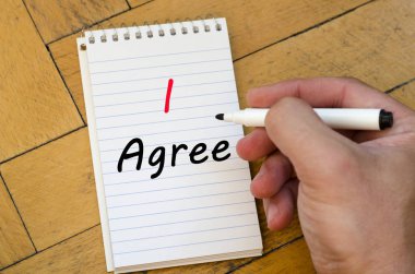 Defter üzerinde kavramı kabul