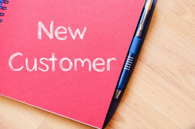 Yeni müşteri konsept dizüstü