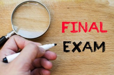 Final sınavı metin kavramı