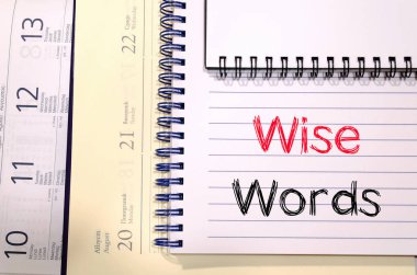 Bilge kelimeler konsept dizüstü