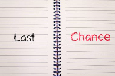 Son şans kavramı dizüstü