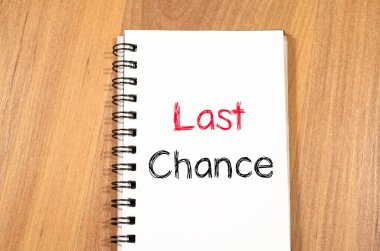 Son şans kavramı dizüstü