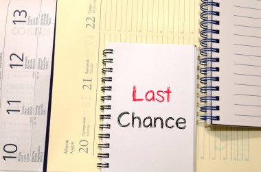 Son şans kavramı dizüstü