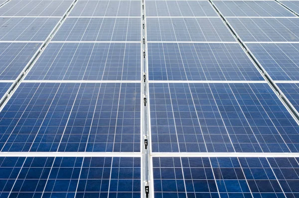 Closeup of solar panels — Stock Photo, Image