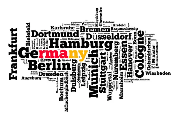 Localities in Germany — Stock Photo, Image