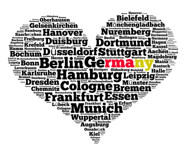 Localities in Germany — Stock Photo, Image