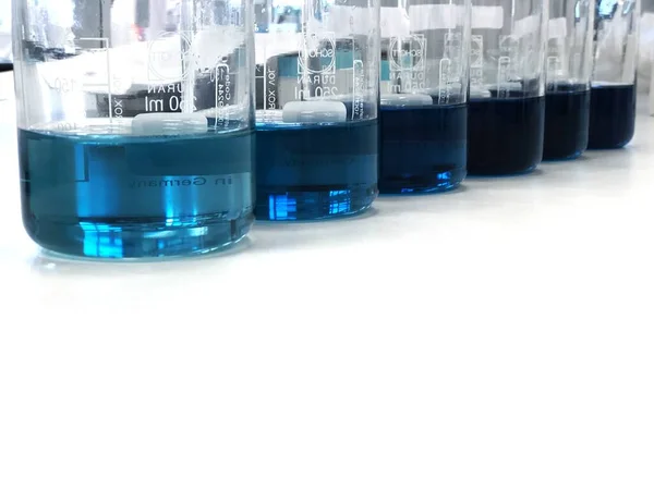 Muang Phitsanulok Thailand 2019 에서의 인산염 실험을 황화물 용매와 실험실에서 — 스톡 사진