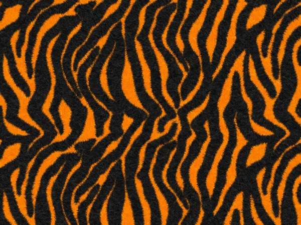 Black-Orange Tiger Stripes Fur texture, carpet animal skin background, black and orange theme color, look smooth, fluffy and soft, fashion clothes textile concept. Design by using photoshop brush.