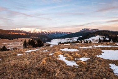 Vezzena 'da gün batımı