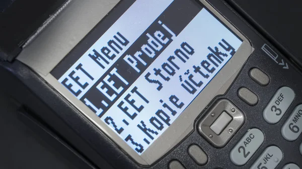 EET elektronik gelir kayıtları Çek Cumhuriyeti