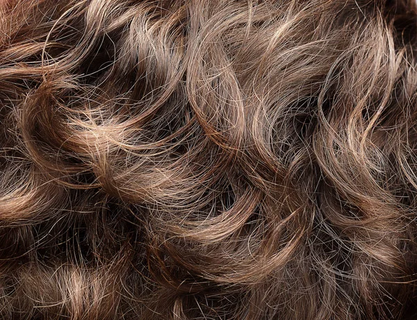 Curly hair texture — Stock Photo, Image