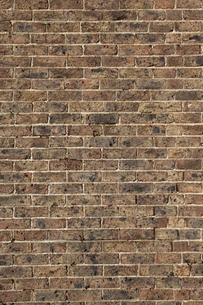 Stará Anglie cihlová zeď textury / vertikální — Stock fotografie