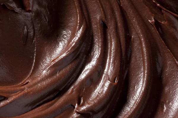 Texture crue du chocolat chaud — Photo