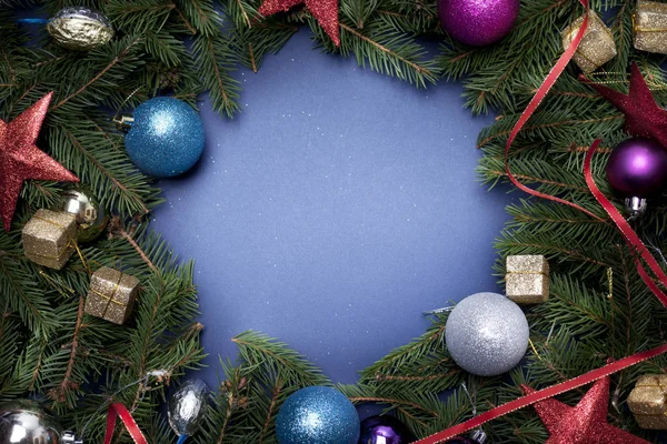 Metin için boş alan ile Noel sınır