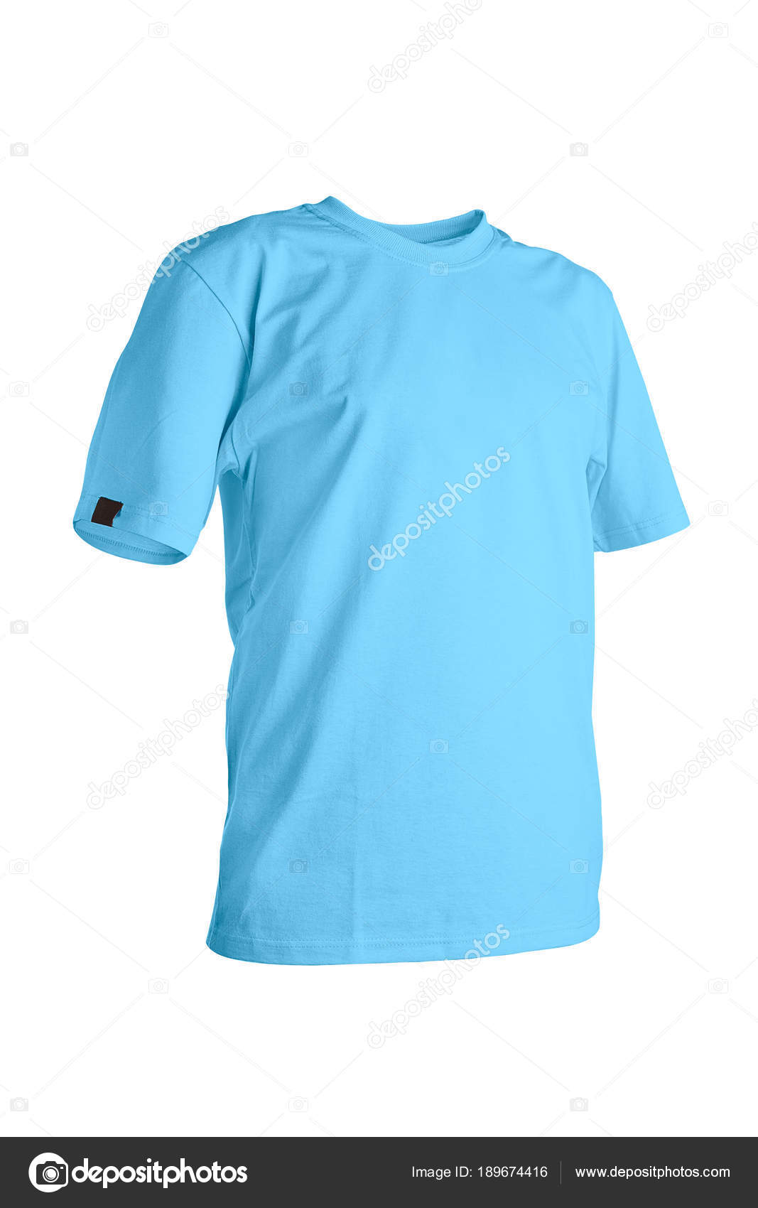 Sky blue t-shirt Stock Photo by ©filipobr 189674416