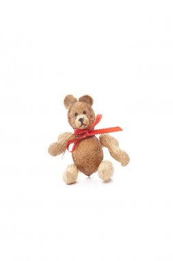 Fındık yapılmış ev yapımı ayı