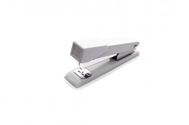 Beyaz arka planda gri zımba