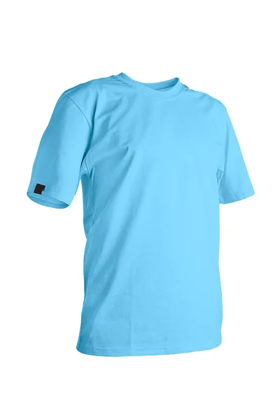 Gökyüzü mavi t-shirt 