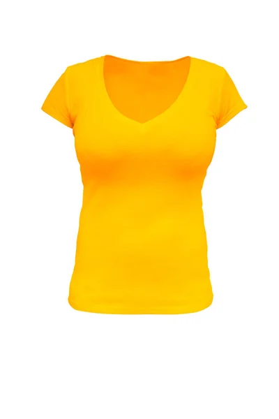 Żółty t-shirt — Zdjęcie stockowe