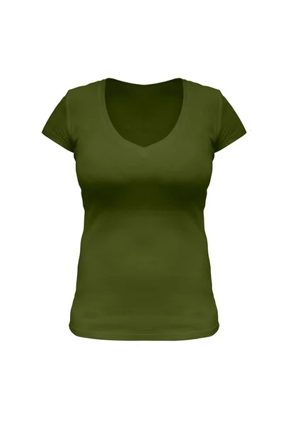 Camiseta verde del ejército — Foto de Stock