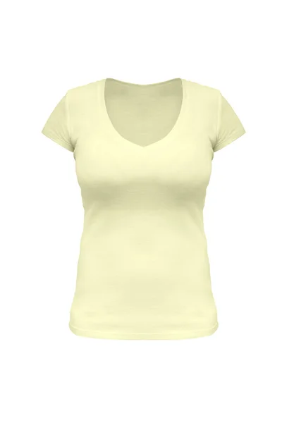 Creme Koszulka — Zdjęcie stockowe