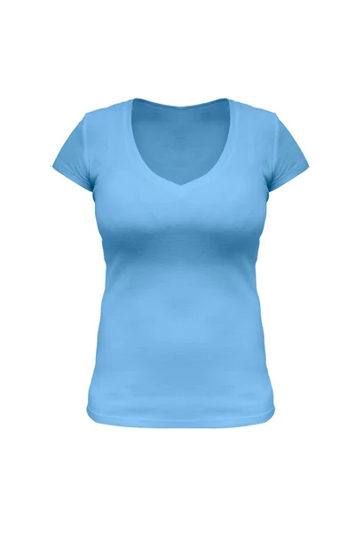 T-shirt azul Aero — Fotografia de Stock