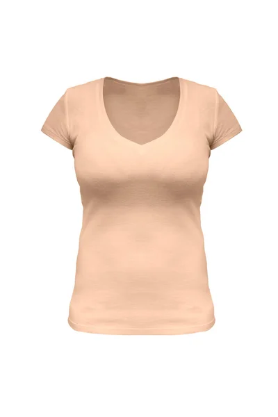 Apricot t-shirt — Stock Photo, Image