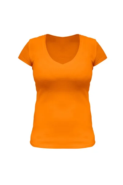 Pomarańczowy t-shirt — Zdjęcie stockowe