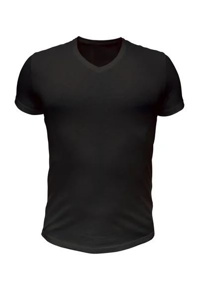 Camiseta preta — Fotografia de Stock