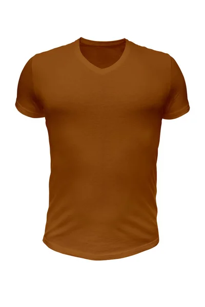 Brun tshirt — Stockfoto