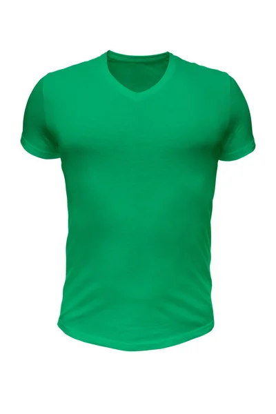 Zielony tshirt — Zdjęcie stockowe