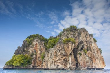 Sahne Tayland deniz ve ada. Macera ve seyahat kavramı. Doğal manzara. Deniz manzarası