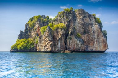 Sahne Tayland deniz ve ada. Macera ve seyahat kavramı. Doğal manzara. Deniz manzarası