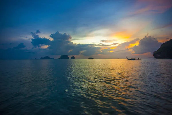 泰国甲米天堂海滩 莱利湾 — 图库照片