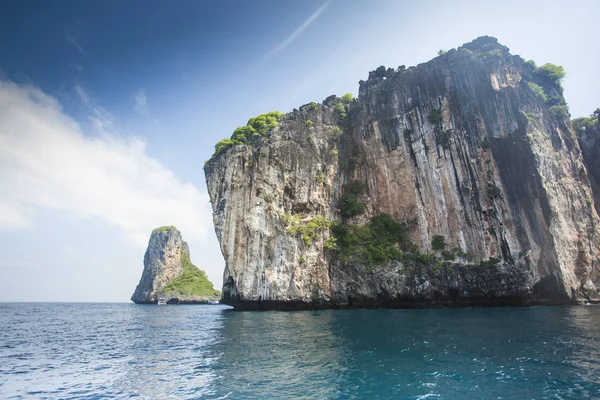 Sahne Tayland deniz ve ada. Macera ve seyahat kavramı. Doğal manzara. Deniz manzarası
