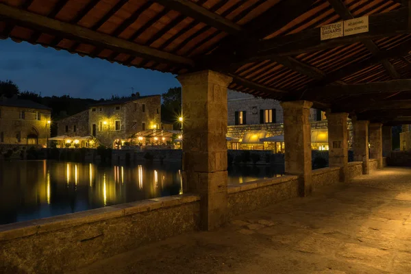 Bagno Vignoni  (Italy) — Stock Photo, Image