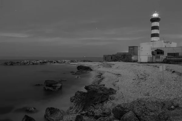 Το αρχαίο φάρο της Ορτόνα (Αμπρούτσο, Ιταλία) — Φωτογραφία Αρχείου