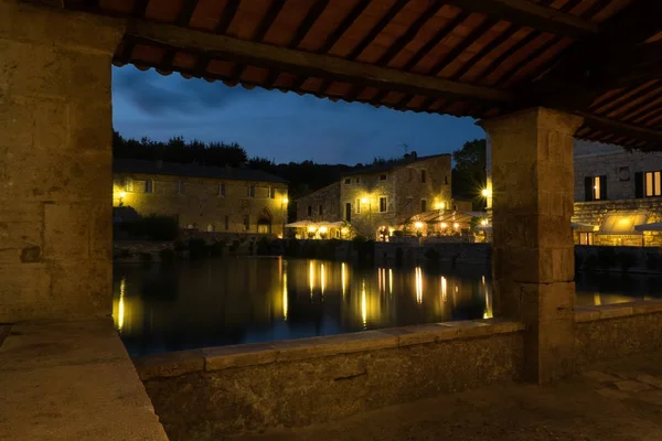 Bagno Vignoni Spa Wellness Heart Tuscany — Stock Photo, Image