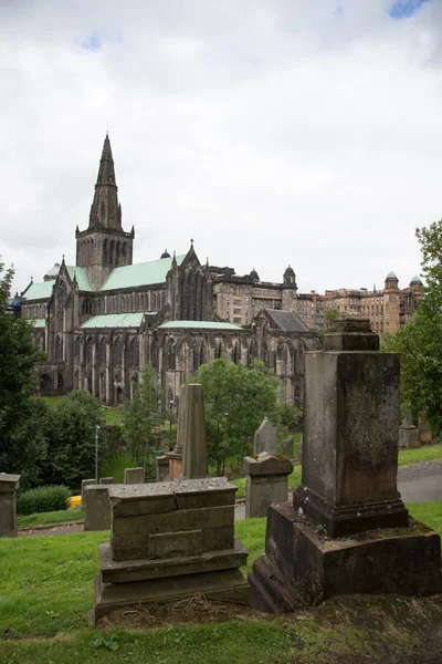 Misteriosa Cimiteronelle Terras Escocesas — Fotografia de Stock