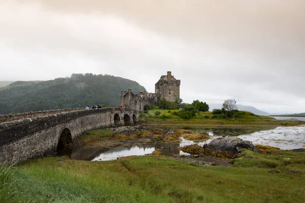 Mágica Atmósfera Los Castillos Lagos Escocia — Foto de Stock