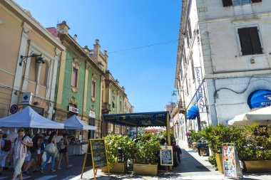 Sokak Olbia, Sardunya, İtalya