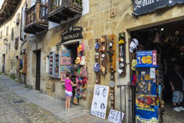 Santillana del Mar İspanya ortaçağ köyü