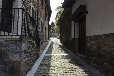 Street San Vicente de la Barquera, İspanya