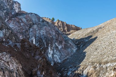 Tuz madenleri, İspanya dağlarında