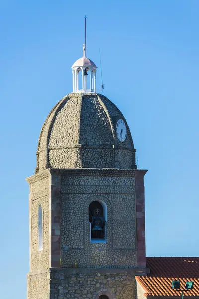 Bell tower of the church of Suances, Spain — Stock Photo, Image