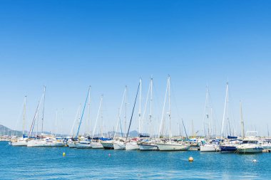 Boş bağlantı noktası Alghero'da, Sardunya, İtalya
