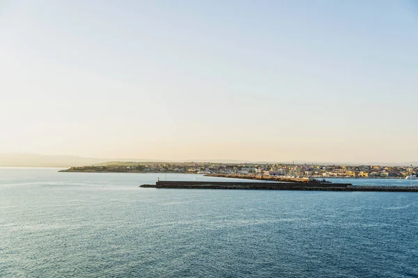 Porto de Porto Torres na Sardenha, Itália — Fotografia de Stock