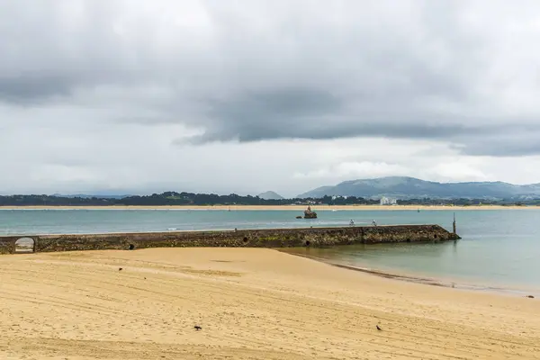 Spiaggia di El Sardinero a Santander, Spagna — Foto Stock