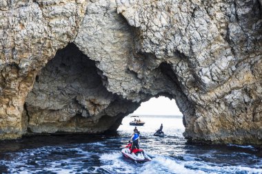 Jet ski ve Costa Brava, İspanya yelken yelkenli